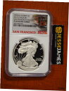 2012 S プルーフ シルバー イーグル NGC PF69 ウルトラ カメオ サンフランシスコ イーグル セットから2012 S PROOF SILVER EAGLE NGC PF69 ULTRA CAMEO FROM SAN FRANCISCO EAGLE SET(3)