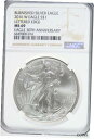 yɔi/iۏ؏tz AeB[NRC RC   [] 2016 W Silver American Eagle Burnished - Lettered Edge 30th Ann NGC MS69