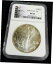 【極美品/品質保証書付】 アンティークコイン 銀貨 1990 Silver American Eagle Dollar- 1oz Fine Silver. NGC graded MS69. [送料無料] #sot-wr-011093-7011