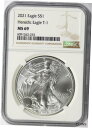 yɔi/iۏ؏tz AeB[NRC RC   [] 2021 $1 American Silver Eagle 1 oz NGC MS69 Heraldic Eagle Type 1