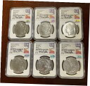 【極美品/品質保証書付】 アンティークコイン 硬貨 2021 $1 Morgan and Peace Dollar Set P,D,S,O,CC NGC MS70 Early Releases [送料無料] #oot-wr-011095-1440