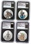 ڶ/ʼݾڽա ƥ    [̵] 2021 Niue Star Wars Mandalorian Complete Set of 4x1oz Silver Proof NGC PF70UC FR