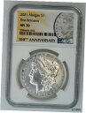 2021 (P) モーガン ダラー NGC MS70 ファースト リリース フィラデルフィア ミント - COA 付き2021 (P) MORGAN DOLLAR NGC MS70 FIRST RELEASES PHILADELPHIA MINT - WITH COA(3)