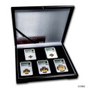 2021 メキシコ 5 コイン ゴールド リベルタ セット PF-70 NGC (グリーン ラベル) - SKU#2450142021 Mexico 5-Coi...