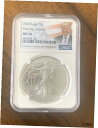 【極美品/品質保証書付】 アンティークコイン コイン 金貨 銀貨 [送料無料] 2020 American Eagle Silver $1 NGC MS70 First Day of Issue Donald Trump 45th Pres