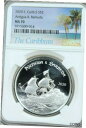 2020 東カリブ海諸国 シルバー 2 ドル アンティグア & バーブーダ NGC MS 70 ビューティー2020 EAST CARIBBEAN STATES SILVER 2 DOLLARS ANTIGUA & BARBUDA NGC MS 70 BEAUTY(3)
