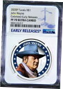 2020 ジョン ウェイン プルーフ $1 1オンス シルバー コイン NGC PF 70 ER PF702020 John Wayne Proof $1 1oz Silver COIN NGC PF 70 ER PF70(3)