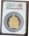2020 NGC PF 70 CANADA 3oz シルバー $50 「コート オブ アームズ」 ゴールド / ウルトレア カメオ2020 NGC PF 70 ...