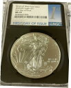 yɔi/iۏ؏tz AeB[NRC RC   [] 2020 W $1 American Silver Eagle NGC First Day Issue MS 70 Struck at West Point