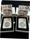 7k ホワイト ハウス バーニング セット NGC PF70 ウルトラ カム (1オンス & 2オンス) マイル スタンディッシュ サイン入り7k White House Burning Set NGC PF70 Ultra Cam (1oz & 2oz) Miles Standish Signed