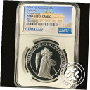 2019 ゲルマニア NGC PF69 ウルトラ カメオ 5 マーク 1 オンス .9999 シルバー プルーフ コイン2019 GERMANIA NGC PF69 ULTRA CAMEO 5 MARK 1 OZ .9999 SILVER PROOF COIN