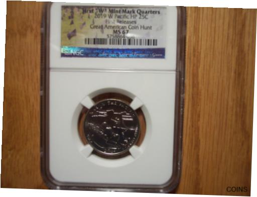 ڶ/ʼݾڽա ƥ    [̵] 2019 W NGC MS67 FIRST RELEASES GUAM QUARTER AMERICAN COIN HUNT WAR IN PACIFIC