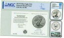 【極美品/品質保証書付】 アンティークコイン 銀貨 2019 S SILVER EAGLE S 1 COIN ENHANCED REV NGC PF70 FIRST DAY OF ISSUE COA 01790 送料無料 sct-wr-011115-282