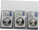 yɔi/iۏ؏tz AeB[NRC RC   [] 2017,2018 & 2019 S PF 70 Silver Eagle Ultra Cameo Edmond C Moy NGC