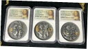 【極美品/品質保証書付】 アンティークコイン 銀貨 3coins Niue Goddess Nike/Athena/Venus Goddesses 2Oz Silver Coin 2018 NGC MS70 [送料無料] #sct-wr-011116-1367