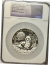 2016 中国シルバーパンダ - 月祭りメダル 10 オンスハイレリーフ NGC プルーフ-70 UC2016 China Silver Panda - Moon Festival Medal 10 oz. High Relief NGC Proof-70 UC(3)