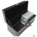 NGC PCGS ANACS 認定のためののどの革コイン ホルダー スラブ収納ボックス ケースFaux Leather Coin Holders Slabs Storage Box Case For NGC PCGS ANACS Certified(3)