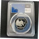 【極美品/品質保証書付】 アンティークコイン コイン 金貨 銀貨 送料無料 American Silver Quarter PCGS Alaska 2008 PR69DCAM Deep Cameo