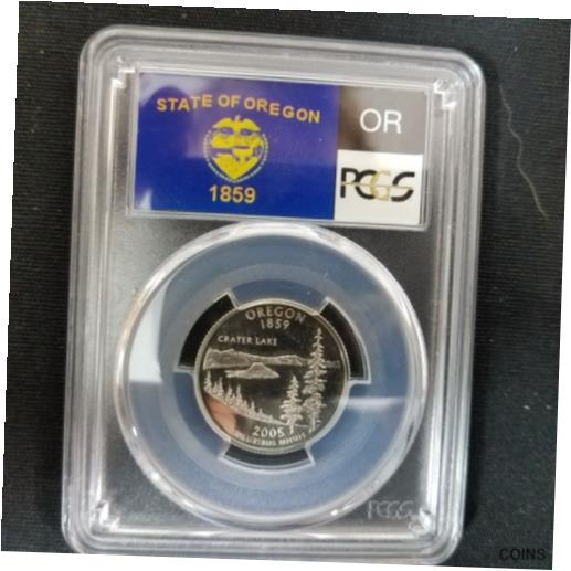 yɔi/iۏ؏tz AeB[NRC RC   [] American Silver Quarters PCGS Oregon 2005 PR69DCAM Deep Cameo