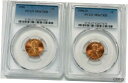1996 P アンド D リンカーン セント PCGS MS 67RD (2 コイン セット)1996 P and D Lincoln Cent PCGS MS 67RD ( 2 Coin Set )(3)