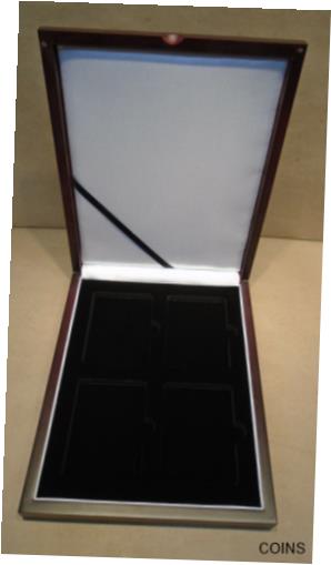 ץʡɥ꥽㤨֡ڶ/ʼݾڽա ƥ    [̵] Wood Style Display Box for 4 Slab Certified Coin Holder Case PCGS NGC ANAפβǤʤ52,500ߤˤʤޤ