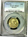 セール-1964-Mo PCGS MS65 メキシコ 25c コイン KM#444SALE-1964-Mo PCGS MS65 MEXICO 25c COIN ...