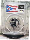 2002-S シルバー ステート クォーター - オハイオ州 - PCGS PR69DCAM - いいですね!2002-S Silver State Quarter - Ohio - PCGS PR69DCAM - Nice!!!(3)