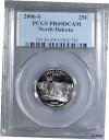 yɔi/iۏ؏tz AeB[NRC RC   [] 2006 - S Clad Washington Quarter - North Dakota - PCGS PR69DCAM