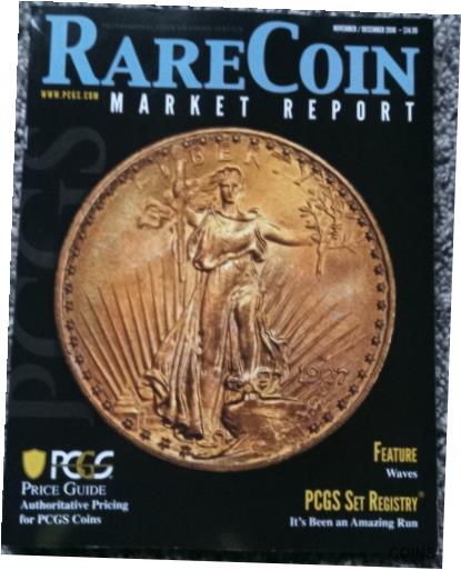 楽天金銀プラチナ　ワールドリソース【極美品/品質保証書付】 アンティークコイン コイン 金貨 銀貨 [送料無料] PCGS Rare Coin Market Report Magazine November December 2018 Price Guide Markets