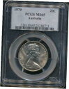 オーストラリア 1979 トゥエンティ セント 20c エリザベス II - PCGS MS65 (Gem Unc)Australia 1979 Twenty ...