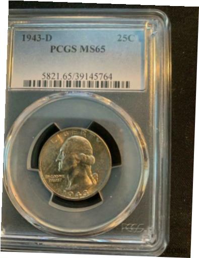 1943 D WASHINGTON QUARTER PCGS MS65 FLASHY WHITE COIN※関税は当ショップ負担（お客様負担無し）※全国送料無料・海外輸送無料※商品の状態は画像をご確認下さい（極美品・目立った汚れ無し）※輸入品の為英語表記となります※その他ご不明点はお気軽にお問合せ下さい！Seller Notes: “PCGS MS 65”Country/Region of Manufacture: United StatesCertification Number: 5821.65/39145764Coin: WASHINGTON QUARTERCertification: PCGSStrike Type: BusinessGrade: PCGS MS65Year: 1943Brand/Mint: DENVERComposition: Silver[ご購入前に必ずお読み下さい]親切丁寧に、商品到着までサポート対応させていただきます。■パソコンの画像・画質により色や素材感が、実際の商品と多少異なる場合がございますので予めご了承くださいませ。■お客様のご都合（程度の解釈相違を含む）による商品のご購入後のキャンセル返品は、原則としてお受け致しておりません。未払いのまま2日以上連絡が取れない場合はキャンセルさせて頂きます。その場合、事務局側が自動的に「非常に悪い」の評価を付けてしまいますのでご注意ください。※お支払い頂いた場合は連絡は不要です。※他ショップでも販売しておりますので、稀に在庫がない場合がございます。■不具合での返品は箱などすべてが到着時の状態になるものに限らせていただきます。※当店では不良品はすべて現物確認と不具合の確認を行い対応をさせて頂いております。■お客様のご都合によるご注文確定後の商品のキャンセルにつきましては承っておりません。また、ご入金確認後、またはご決済完了確認後のキャンセルにつきましては、ご注文総額の30％のキャンセル料をご請求させていただきます。■領収書二重発行やトラブル防止のため、領収書発行は行っておりません。事務局側が発行している「支払い明細」が正式な支払い証明となります。支払い明細画面を印刷したものが領収書の代わりになることを各税務署に確認済みです。■年末年始・連休の発送は、業者も休みになる関係でいつもより遅れます。■輸送時の破損の場合は配送業者への報告を行って下さい。報告なしでの対応はできません。■日祝日は定休日とさせていただいております。連絡・発送が出来ませんのであらかじめご了承お願いいたします。■内容は必ずお読みになってからお買い求め下さいますようお願い致します。※在庫状況は常に更新をしておりますが、当社は複数店舗で在庫を共有しているため、ご注文を頂きましても稀に欠品している場合がございます。その際は誠に申し訳ございませんが、その旨をメールまたはお電話にてご連絡させていただきます。ご理解いただけますようお願い申し上げます。親切・丁寧にお取引させていただきますのでよろしくお願いします。 品質保証について 当店の商品の、品質保証についてご紹介いたします。 ▽品質保証書 お買い上げいただく全ての商品に「WORLD RESOURCE品質保証書」をおつけいたします。 これは、WORLD RESOURCEが販売した商品であることを保証するものです。大切に保管してください。 ▽標準保証に関して 当店でご購入頂きました商品は7日以内の標準保証サービスが付属致します。 ※ご購入日につきましては、製品の品質保証書に記載の日付にて確認させていただきます。 ※保証は通常利用時のみの対応となります。 ※ご購入日の確認を致しかねる場合は有償となります。品質保証書は大切に保管して下さい。POINT01　品揃え一番店を目指して 「期待に答えるお店づくりと、時代に合わせたサービスをご提供致します。」 POINT02　多種多様な商品レパートリー 「幅広く、世界の商品をご用意しております。」 POINT03　きっと見つかる！新しい発見 「テレビや雑誌で紹介されたアイテムもいちはやく。」 モットー：丁寧な接客対応 その道数十年のスタッフだからこそできる、“豊富な知識”に基づく商品のご提案。 お探しの商品はお気軽にスタッフにお尋ねください。 「以前は、商品ページあったけど、、、見つからない。」 「初めてアンティークコインの購入をしますが大丈夫ですか？」 「この年代の商品を探していますが、おすすめはありますか？」 「友人にアンティークコインを送りたいけど、おすすめありますか？」 等など、困ったときの質問にも、しっかり対応・お調べ致します。 取寄せ、取り置き等もできますので、商品一覧で見つからなかった商品でも、 スタッフまでお気軽にご相談下さい。 【お問い合わせはお気軽にどうぞ】 suport@world-resource.net