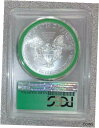 2014 シルバー アメリカン イーグル PCGS MS70 グリーン スラブ モンスター シールド ボックス (026)2014 Silver American Eagle PCGS MS70 Green Slab From Monster Sealed Box (026)