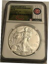 2016 アメリカン シルバー イーグル NGC MS70。シカゴ・カブスのワールドシリーズチャンピオン。 #ar1282016 American Silver...