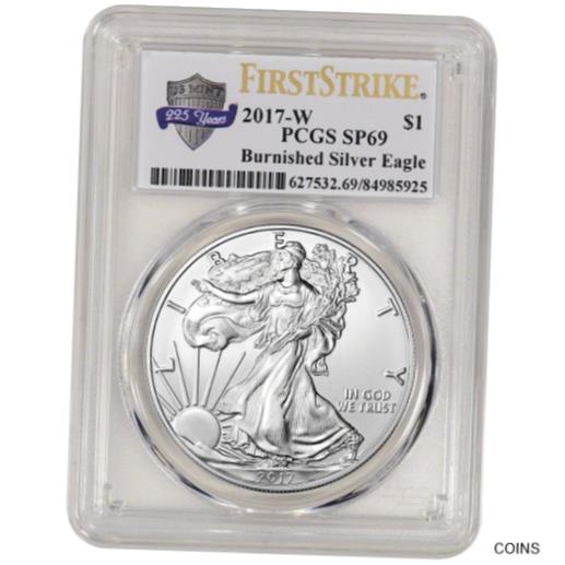 ڶ/ʼݾڽա ƥ    [̵] 2017 W American Silver Eagle Burnished - PCGS SP69 First Strike 225th Label