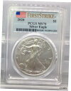 yɔi/iۏ؏tz AeB[NRC RC   [] 2020 American Silver Eagle PCGS MS 70