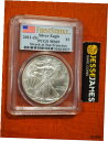 yɔi/iۏ؏tz AeB[NRC RC   [] 2011 (S) SILVER EAGLE PCGS MS69 FIRST STRIKE STRUCK AT SAN FRANCISCO FLAG LABEL