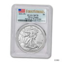 2022(W) $1 American Silver Eagle MS70 PCGS First Strike Flag Label 1oz coin※関税は当ショップ負担（お客様負担無し）※全国送料無料・海外輸送無料※商品の状態は画像をご確認下さい（極美品・目立った汚れ無し）※輸入品の為英語表記となります※その他ご不明点はお気軽にお問合せ下さい！Certification: PCGSGrade: MS70Circulated/Uncirculated: UncirculatedStrike Type: BusinessMint Location: West PointYear: 2022Photos: Sample photo shown for quality. Your item will be very similar.Denomination: $1Composition: SilverCountry: United StatesCoin: American EaglePrecious Metal Content per Unit: 1 ozCountry/Region: United StatesFineness: 0.999Modified Item: NoBrand/Mint: U.S. MintTime Period Manufactured: Modern Era[ご購入前に必ずお読み下さい]親切丁寧に、商品到着までサポート対応させていただきます。■パソコンの画像・画質により色や素材感が、実際の商品と多少異なる場合がございますので予めご了承くださいませ。■お客様のご都合（程度の解釈相違を含む）による商品のご購入後のキャンセル返品は、原則としてお受け致しておりません。未払いのまま2日以上連絡が取れない場合はキャンセルさせて頂きます。その場合、事務局側が自動的に「非常に悪い」の評価を付けてしまいますのでご注意ください。※お支払い頂いた場合は連絡は不要です。※他ショップでも販売しておりますので、稀に在庫がない場合がございます。■不具合での返品は箱などすべてが到着時の状態になるものに限らせていただきます。※当店では不良品はすべて現物確認と不具合の確認を行い対応をさせて頂いております。■お客様のご都合によるご注文確定後の商品のキャンセルにつきましては承っておりません。また、ご入金確認後、またはご決済完了確認後のキャンセルにつきましては、ご注文総額の30％のキャンセル料をご請求させていただきます。■領収書二重発行やトラブル防止のため、領収書発行は行っておりません。事務局側が発行している「支払い明細」が正式な支払い証明となります。支払い明細画面を印刷したものが領収書の代わりになることを各税務署に確認済みです。■年末年始・連休の発送は、業者も休みになる関係でいつもより遅れます。■輸送時の破損の場合は配送業者への報告を行って下さい。報告なしでの対応はできません。■日祝日は定休日とさせていただいております。連絡・発送が出来ませんのであらかじめご了承お願いいたします。■内容は必ずお読みになってからお買い求め下さいますようお願い致します。※在庫状況は常に更新をしておりますが、当社は複数店舗で在庫を共有しているため、ご注文を頂きましても稀に欠品している場合がございます。その際は誠に申し訳ございませんが、その旨をメールまたはお電話にてご連絡させていただきます。ご理解いただけますようお願い申し上げます。親切・丁寧にお取引させていただきますのでよろしくお願いします。 品質保証について 当店の商品の、品質保証についてご紹介いたします。 ▽品質保証書 お買い上げいただく全ての商品に「WORLD RESOURCE品質保証書」をおつけいたします。 これは、WORLD RESOURCEが販売した商品であることを保証するものです。大切に保管してください。 ▽標準保証に関して 当店でご購入頂きました商品は7日以内の標準保証サービスが付属致します。 ※ご購入日につきましては、製品の品質保証書に記載の日付にて確認させていただきます。 ※保証は通常利用時のみの対応となります。 ※ご購入日の確認を致しかねる場合は有償となります。品質保証書は大切に保管して下さい。POINT01　品揃え一番店を目指して 「期待に答えるお店づくりと、時代に合わせたサービスをご提供致します。」 POINT02　多種多様な商品レパートリー 「幅広く、世界の商品をご用意しております。」 POINT03　きっと見つかる！新しい発見 「テレビや雑誌で紹介されたアイテムもいちはやく。」 モットー：丁寧な接客対応 その道数十年のスタッフだからこそできる、“豊富な知識”に基づく商品のご提案。 お探しの商品はお気軽にスタッフにお尋ねください。 「以前は、商品ページあったけど、、、見つからない。」 「初めてアンティークコインの購入をしますが大丈夫ですか？」 「この年代の商品を探していますが、おすすめはありますか？」 「友人にアンティークコインを送りたいけど、おすすめありますか？」 等など、困ったときの質問にも、しっかり対応・お調べ致します。 取寄せ、取り置き等もできますので、商品一覧で見つからなかった商品でも、 スタッフまでお気軽にご相談下さい。 【お問い合わせはお気軽にどうぞ】 suport@world-resource.net