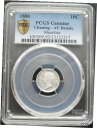 1886 モーリシャス 10 C、PCGS AU 詳細、素敵な銀貨。 #4-9。1886 Mauritius 10 C, PCGS AU details , nice silver coin. #4-9.(3)