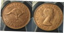 yɔi/iۏ؏tz AeB[NRC RC   [] 1964 (P) Austraila Half Penny 1/2d PCGS MS64 RD GEM UNC #1454