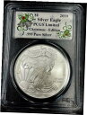 2010 クリスマス限定版 $1 シルバー アメリカン イーグル PCGS US YM132010 Christmas Limited Edition $1 Silver American Eagle PCGS US YM13