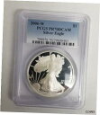 2006-W $1 アメリカン シルバー プルーフ イーグル コイン 1 オンス .999 PCGS PR70 DCAM (DS605)2006-W $1 AMERICAN SILVER PROOF EAGLE Coin 1 oz .999 PCGS PR70 DCAM (DS605)(3)
