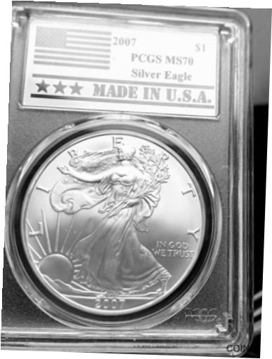 ڶ/ʼݾڽա ƥ Ų Perfect 2007 PCGS MS 70 American Eagle [̵] #oot-wr-011145-4112