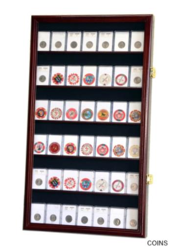 yɔi/iۏ؏tz AeB[NRC RC   [] 36-42 Collector NGC PCGS ICG Coin Slab Display Case Cabinet Holder Rack Lockable