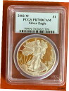 yɔi/iۏ؏tz AeB[NRC RC   [] 2002-W PROOF SILVER AMERICAN EAGLE PCGS PR70 DCAM