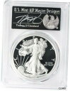 yɔi/iۏ؏tz AeB[NRC RC   [] 2018-S $1 Silver Eagle PCGS PR70 DCAM - First Strike Thomas Cleveland Signed