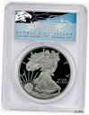 2008 (W) ASE $1 PCGS PR70DCAM トーマス クリーブランド ブルー ラベル 1オンス プルーフ シルバー コイン2008 (W) ASE $1 PCGS PR70DCAM Thomas Cleveland Blue Label 1oz Proof Silver Coin