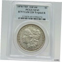 【極美品/品質保証書付】 アンティークコイン コイン 金貨 銀貨 送料無料 1878 7TF Morgan Silver Dollar PCGS XF45 TOP 100 R79 VAM 220 Tripled R, Rare coin