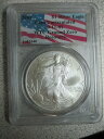 yɔi/iۏ؏tz AeB[NRC RC   [] 2001 AMERICAN SILVER EAGLE 1440 WORLD TRADE CENTER RECOVERY COIN PCGS CERTIFIED