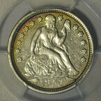 【極美品/品質保証書付】 アンティークコイン コイン 金貨 銀貨 [送料無料] 1853O Seated Liberty Dime PCGS XF45 - Rare "O" Mint Type Coin - Sharp
