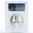  アンティークコイン コイン 金貨 銀貨  Nicaragua 1000 cordobas Revolutionary Ruben Dario PR69 PCGS silver coin 2016